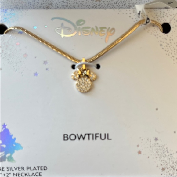 Disney Bowtiful Necklace in Gold and Silver - Picture 2 of 2